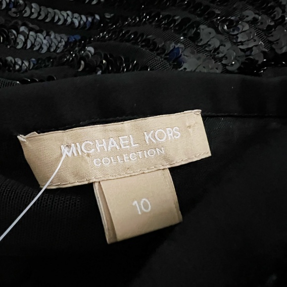 Michael Kors Collection Zebra Sequined Stretch Tulle Wide Leg Trousers Pants 10 - Picture 2 of 4